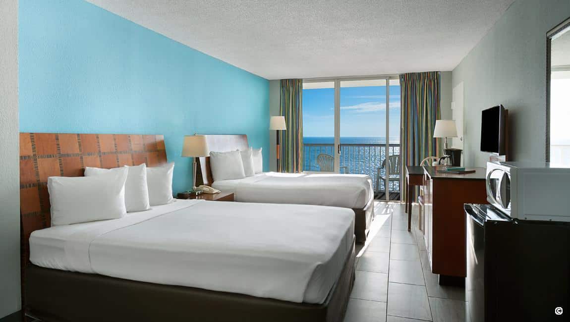 Oceanfront room