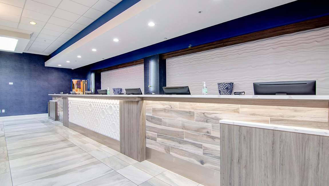 Resort lobby
